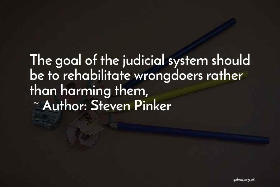 The Judicial System Quotes By Steven Pinker