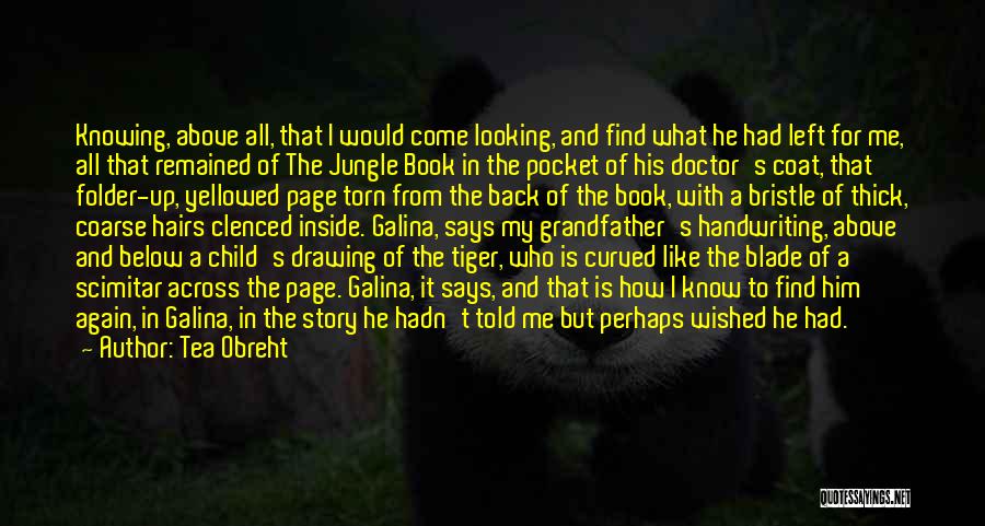 The Jungle Book Novel Quotes By Tea Obreht