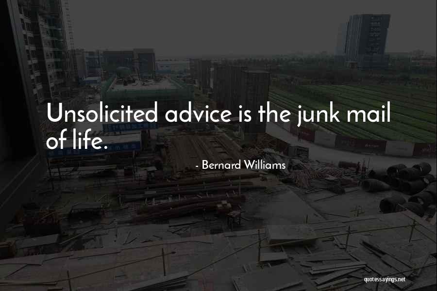 The Junk Mail Quotes By Bernard Williams The Junk Mail Quotes By Bernard Williams