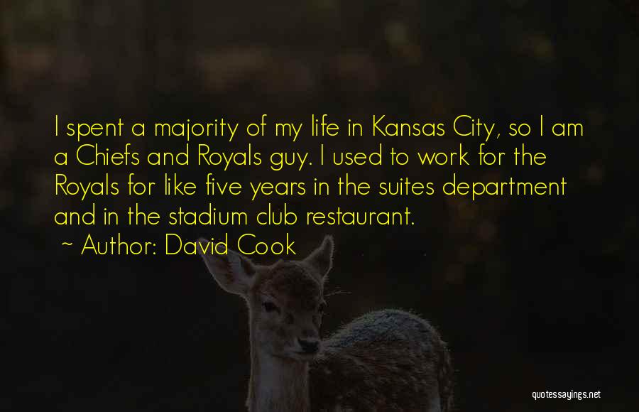 The Kansas City Royals Quotes By David Cook