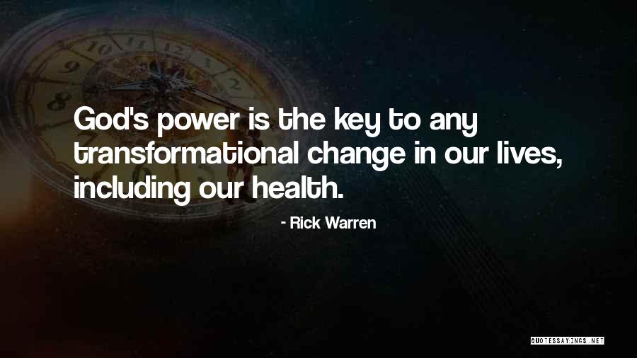 The Key To Health Quotes By Rick Warren The Key To Health Quotes By Rick Warren