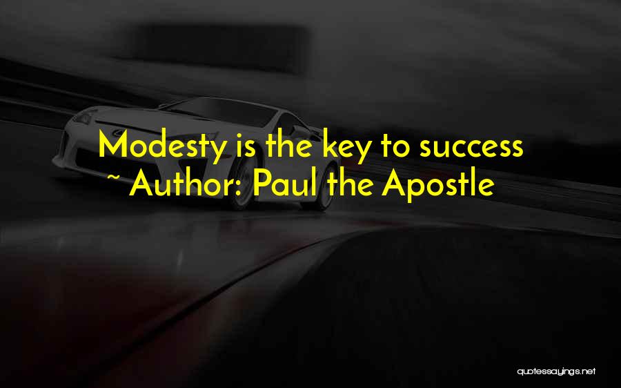 The Key To Success Quotes By Paul The Apostle