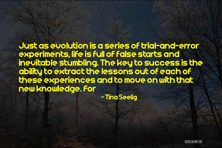 The Key To Success Quotes By Tina Seelig