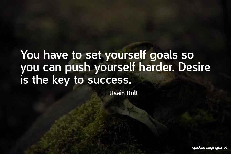 The Key To Success Quotes By Usain Bolt