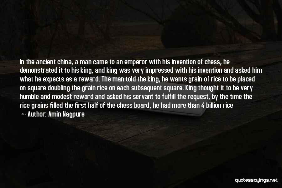 The King In Chess Quotes By Amin Nagpure