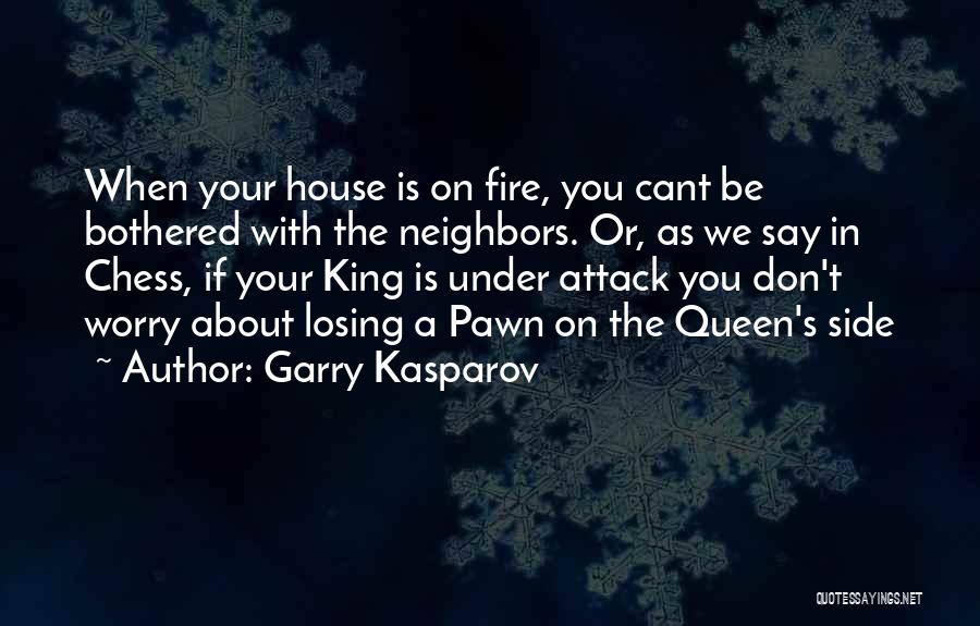 The King In Chess Quotes By Garry Kasparov