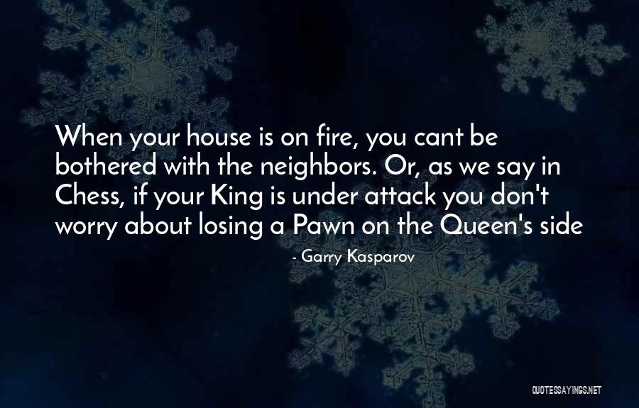 The King In Chess Quotes By Garry Kasparov