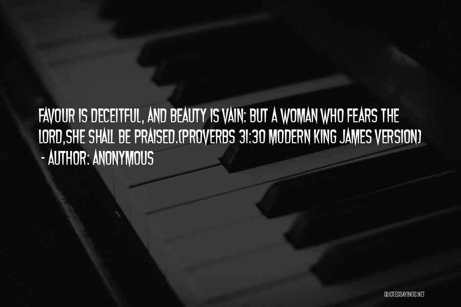 The King James Bible Quotes By Anonymous