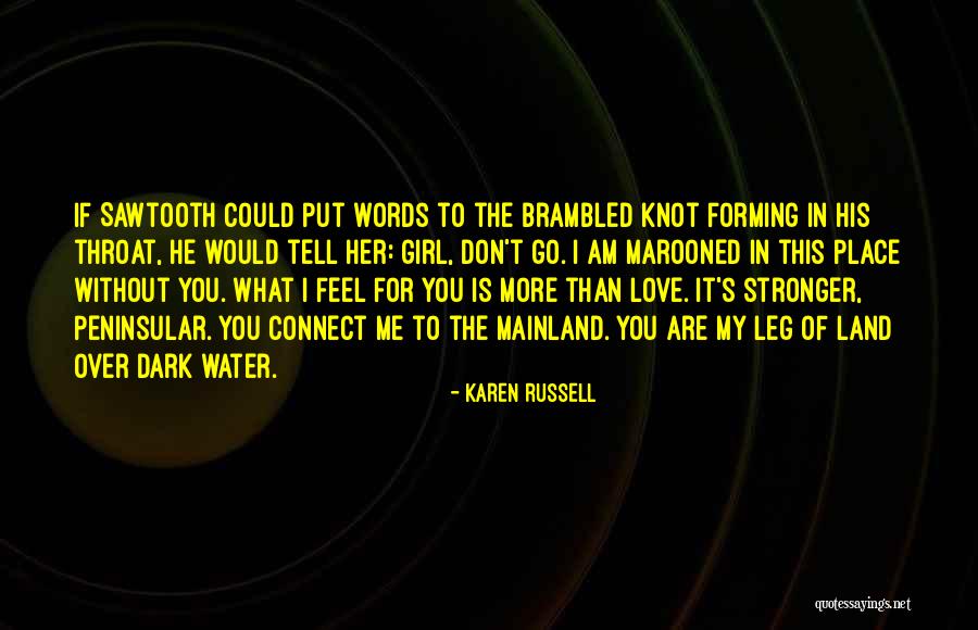 The Knot Love Quotes By Karen Russell