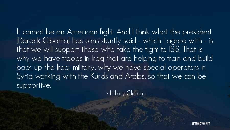 The Kurds Quotes By Hillary Clinton