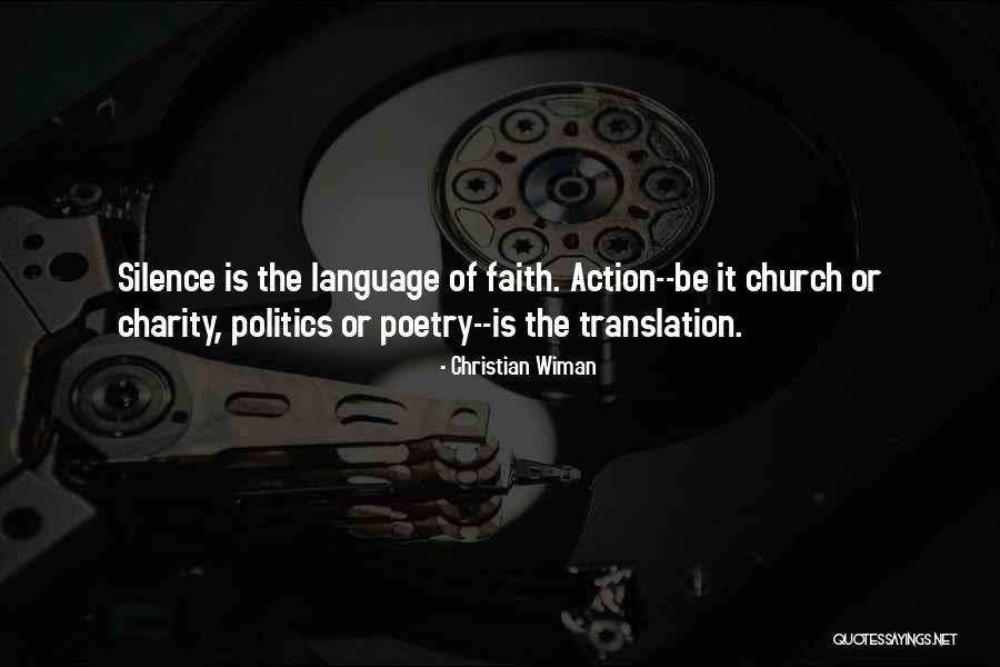 The Language Of Silence Quotes By Christian Wiman The Language Of Silence Quotes By Christian Wiman
