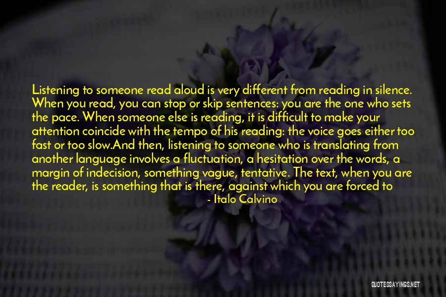 The Language Of Silence Quotes By Italo Calvino The Language Of Silence Quotes By Italo Calvino