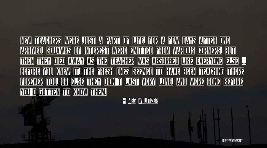 The Last Days Quotes By Meg Wolitzer The Last Days Quotes By Meg Wolitzer