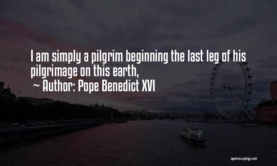The Last Leg Quotes By Pope Benedict XVI