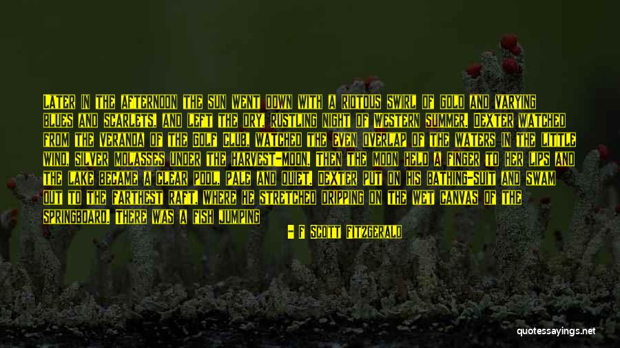 The Last Night Of Summer Quotes By F Scott Fitzgerald The Last Night Of Summer Quotes By F Scott Fitzgerald