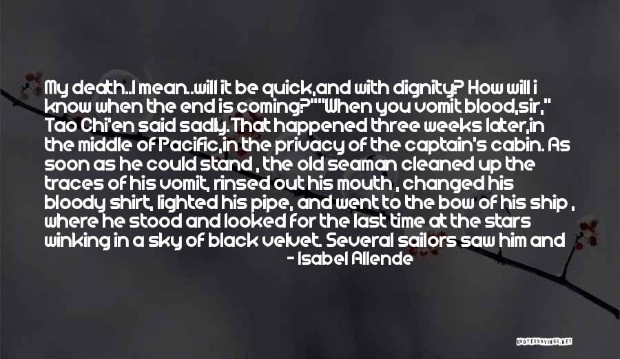 The Last Time I Saw You Quotes By Isabel Allende The Last Time I Saw You Quotes By Isabel Allende