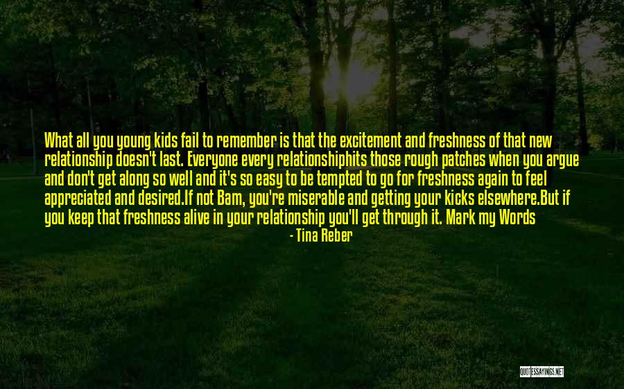 The Last Words Quotes By Tina Reber