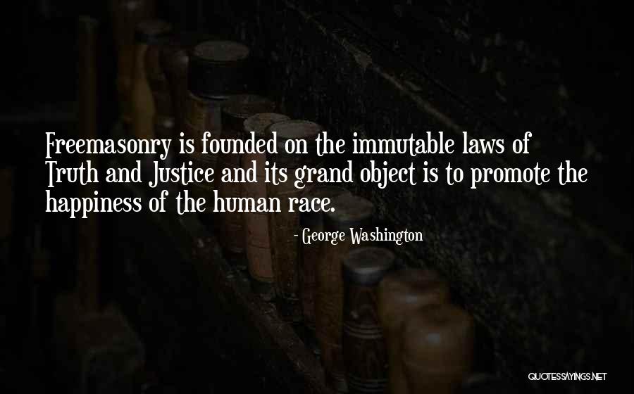 The Law And Justice Quotes By George Washington