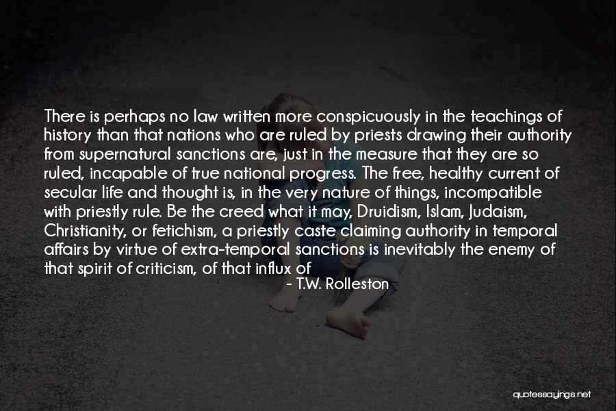 The Law Of Growth Quotes By T.W. Rolleston The Law Of Growth Quotes By T.W. Rolleston