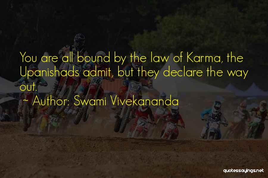 The Law Of Karma Quotes By Swami Vivekananda