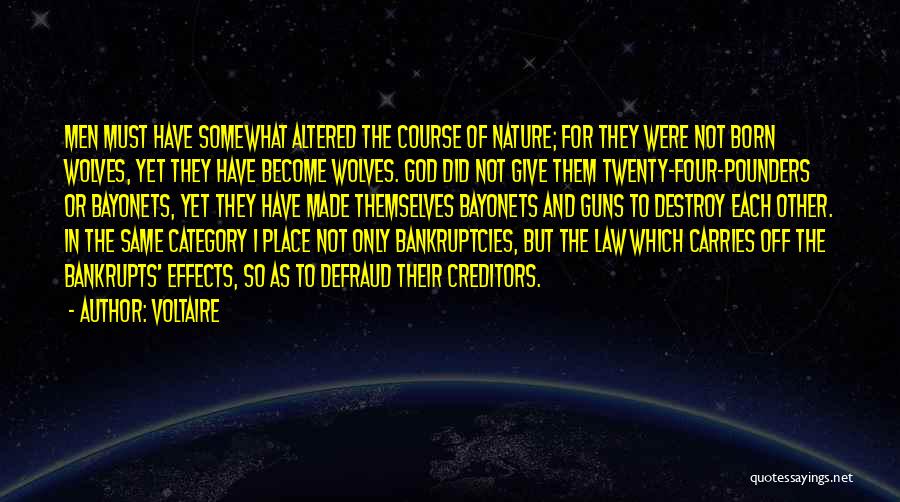 The Law Of Nature Quotes By Voltaire