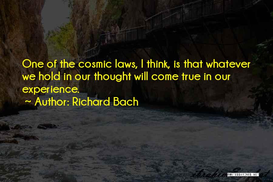 The Laws Of Attraction Quotes By Richard Bach