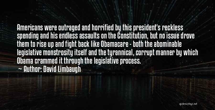 The Legislative Process Quotes By David Limbaugh