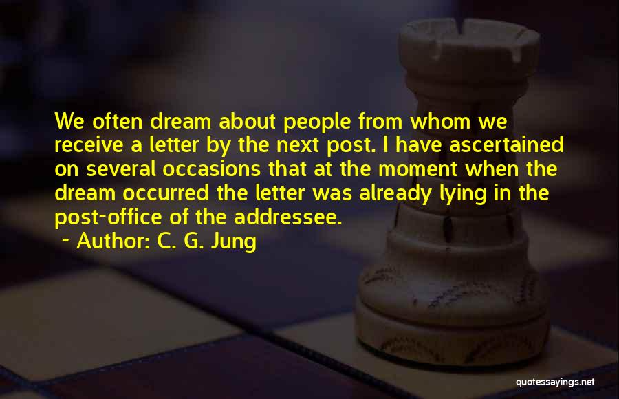 The Letter C Quotes By C. G. Jung