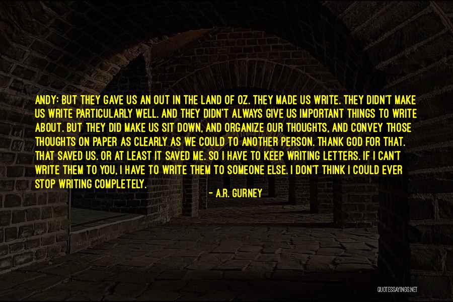 The Letter R Quotes By A.R. Gurney The Letter R Quotes By A.R. Gurney