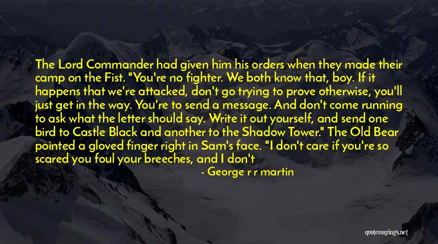 The Letter R Quotes By George R R Martin