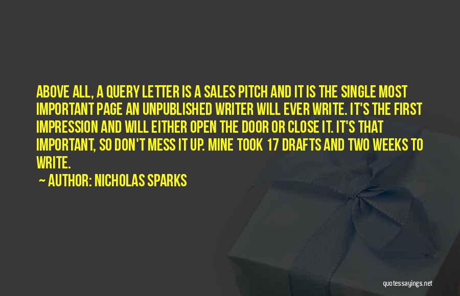 The Letter Writer Quotes By Nicholas Sparks