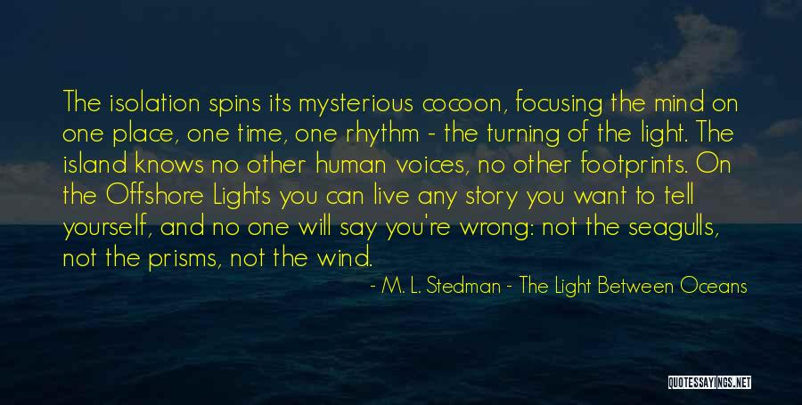 The Light Between Oceans Quotes By M. L. Stedman - The Light Between Oceans The Light Between Oceans Quotes By M. L. Stedman - The Light Between Oceans