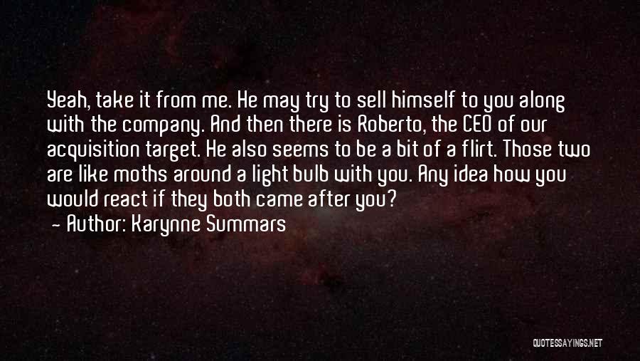 The Light Bulb Quotes By Karynne Summars