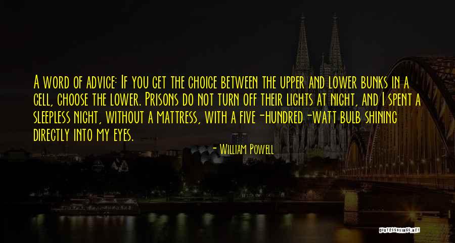 The Light Bulb Quotes By William Powell