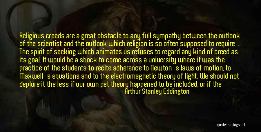 The Light In Us Quotes By Arthur Stanley Eddington