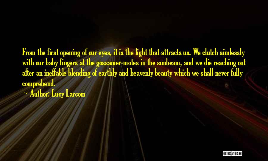 The Light In Us Quotes By Lucy Larcom