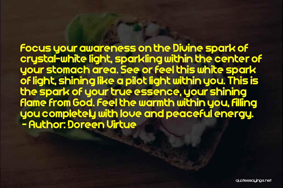 The Light Within You Quotes By Doreen Virtue