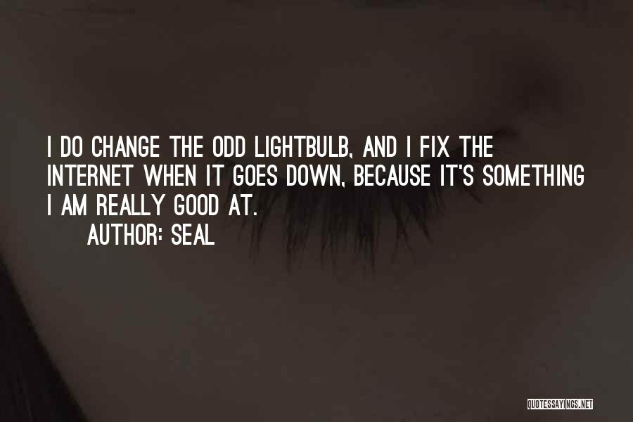 The Lightbulb Quotes By Seal