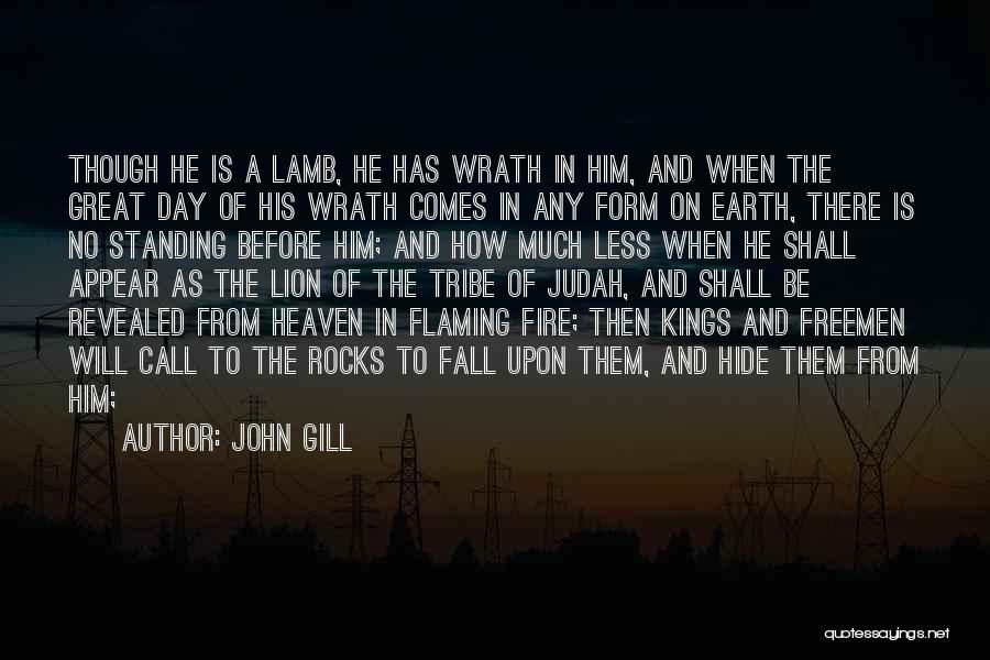 The Lion Of Judah Quotes By John Gill