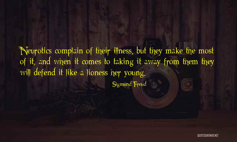 The Lioness Quotes By Sigmund Freud