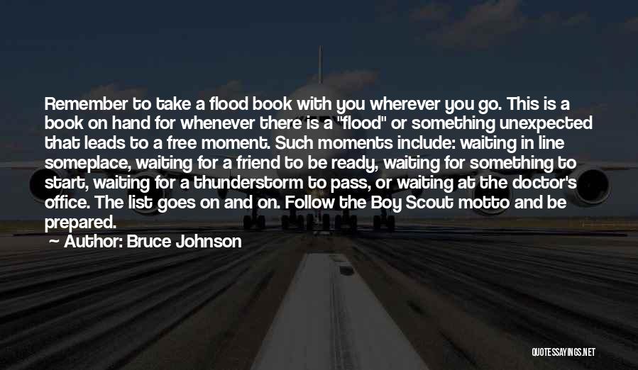 The List Book Quotes By Bruce Johnson