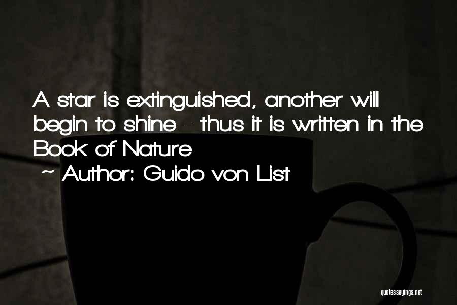 The List Book Quotes By Guido Von List