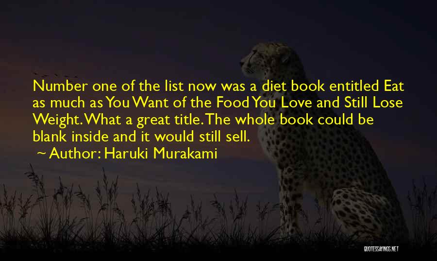 The List Book Quotes By Haruki Murakami