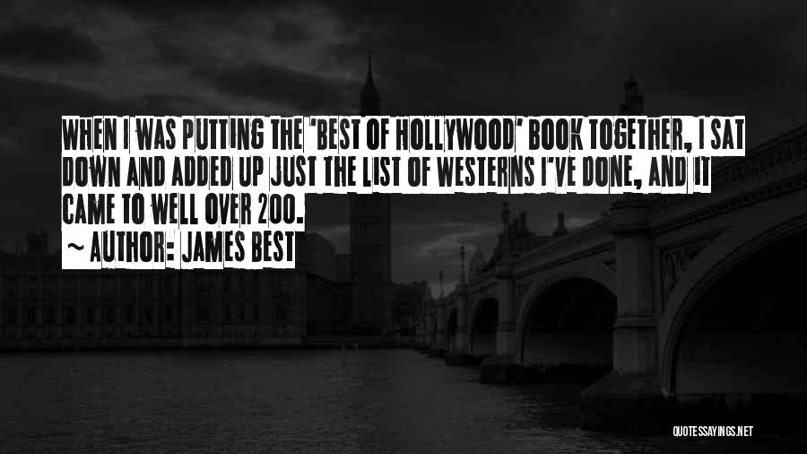 The List Book Quotes By James Best
