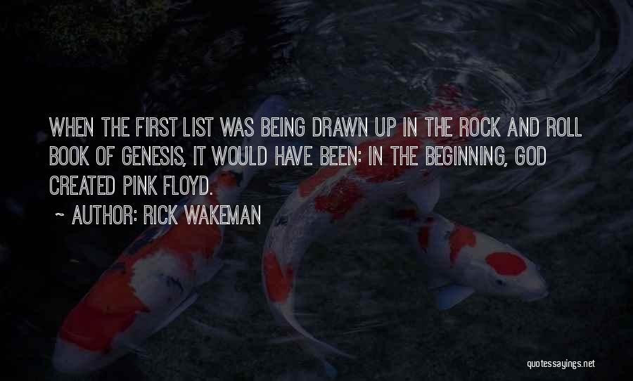 The List Book Quotes By Rick Wakeman