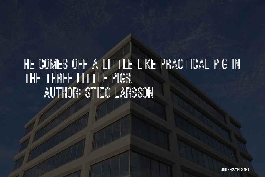 The Little Girl Quotes By Stieg Larsson