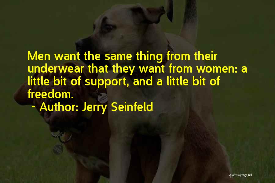 The Little Thing Quotes By Jerry Seinfeld