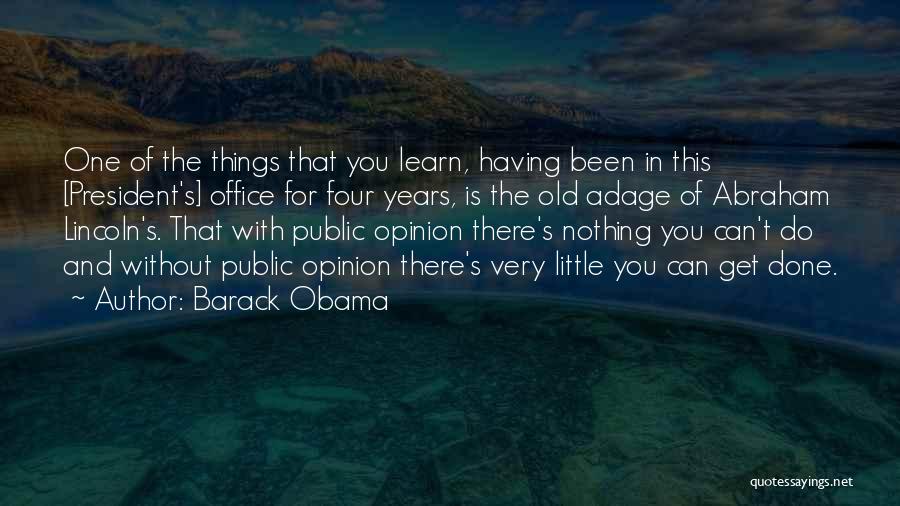 The Little Things You Do Quotes By Barack Obama