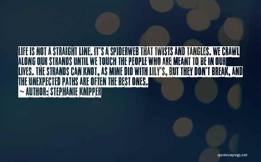 The Lives We Touch Quotes By Stephanie Knipper The Lives We Touch Quotes By Stephanie Knipper