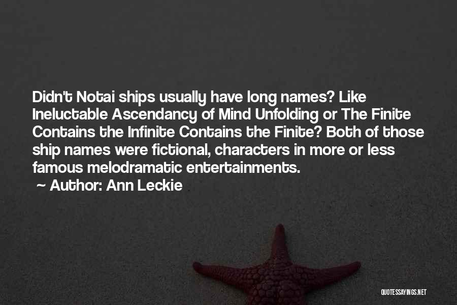 The Long Ships Quotes By Ann Leckie